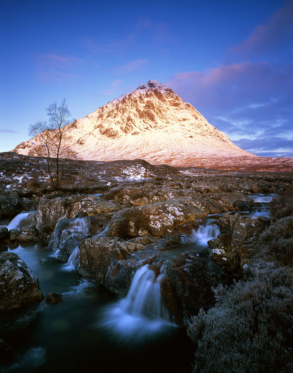 #020045-3 - Buachaille Etive Mor in Winter, Glen Coe, Highland Region, Scotland