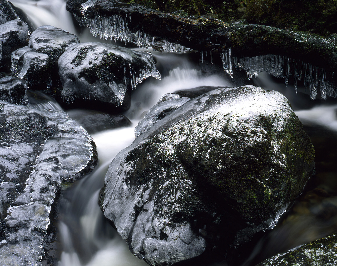 #030015-1 - Icy Stream, Lake District National Park, Cumbria, England