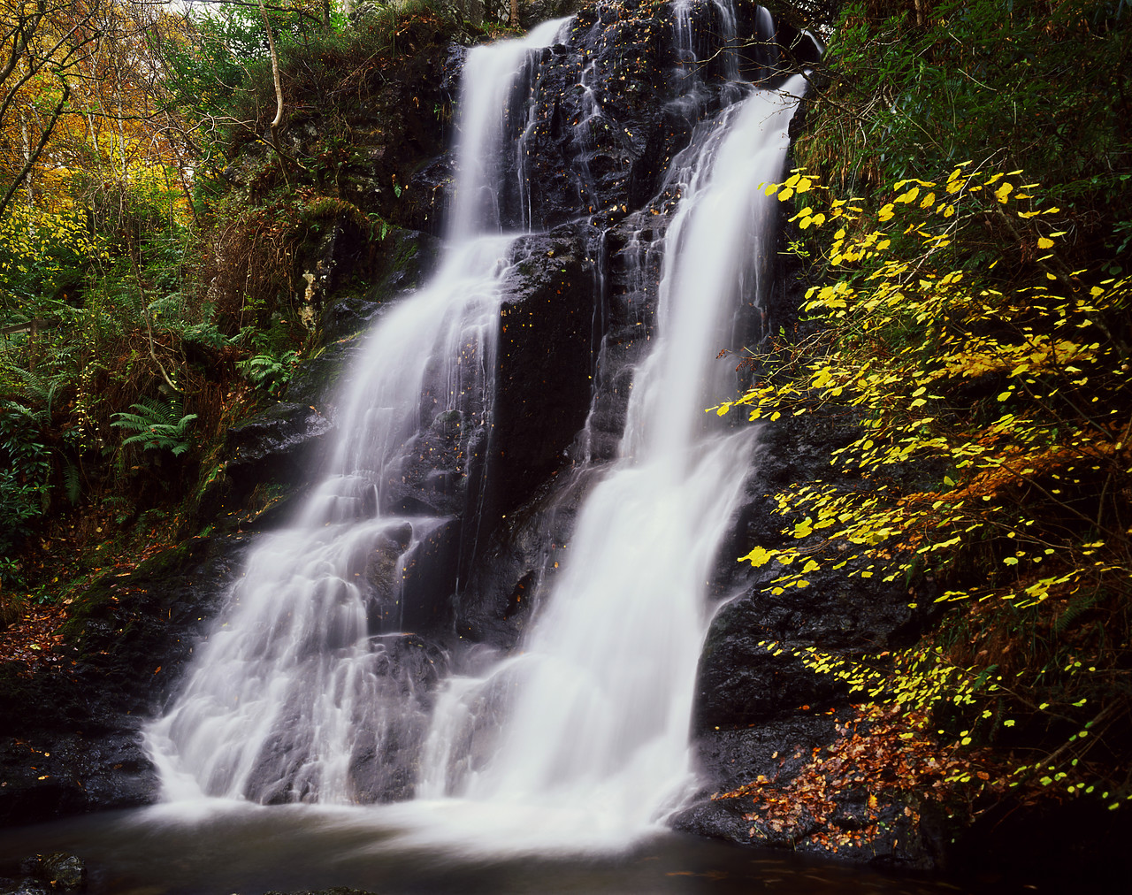 #030384-2 - Waterfall in Autumn, Lake District National Park, Cumbria, England