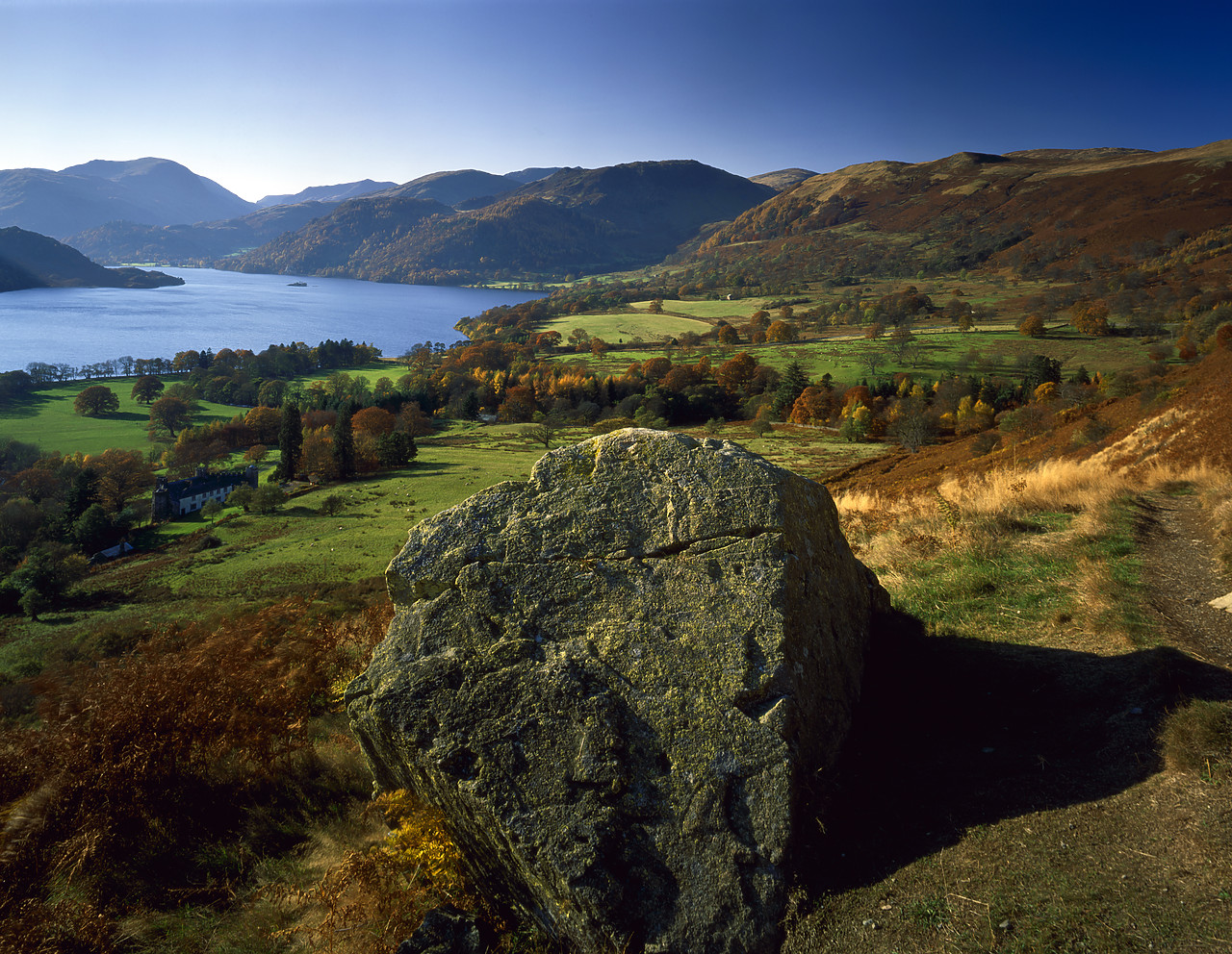 #030399-2 - Ullswater from Gowbarrow, Lake District National Park, Cumbria, England