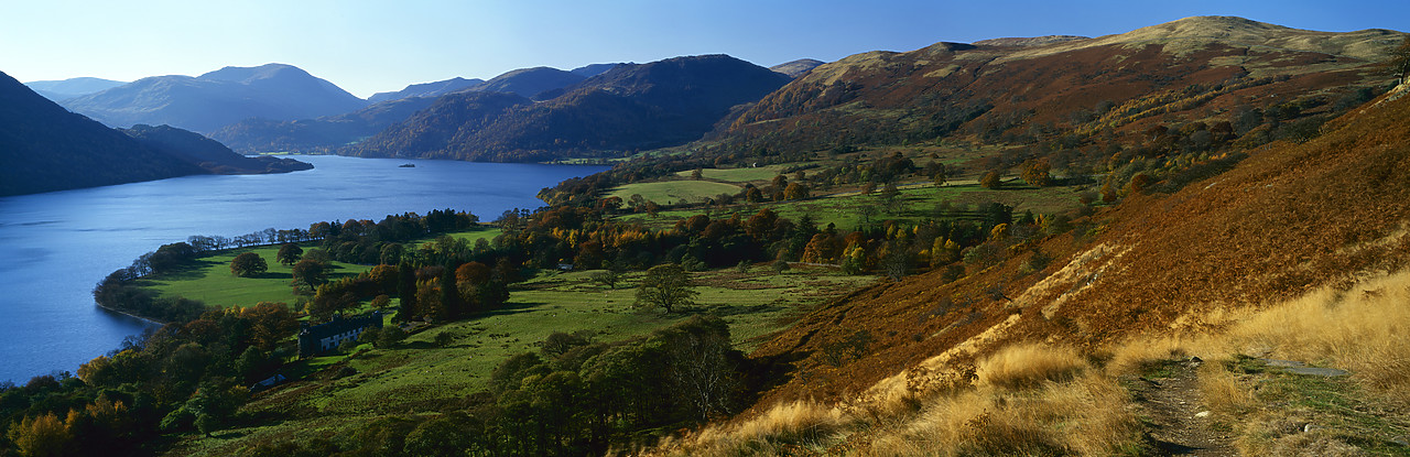 #030400-6 - View over Ullswater from Gowbarrow, Lake District National Park, Cumbria, England