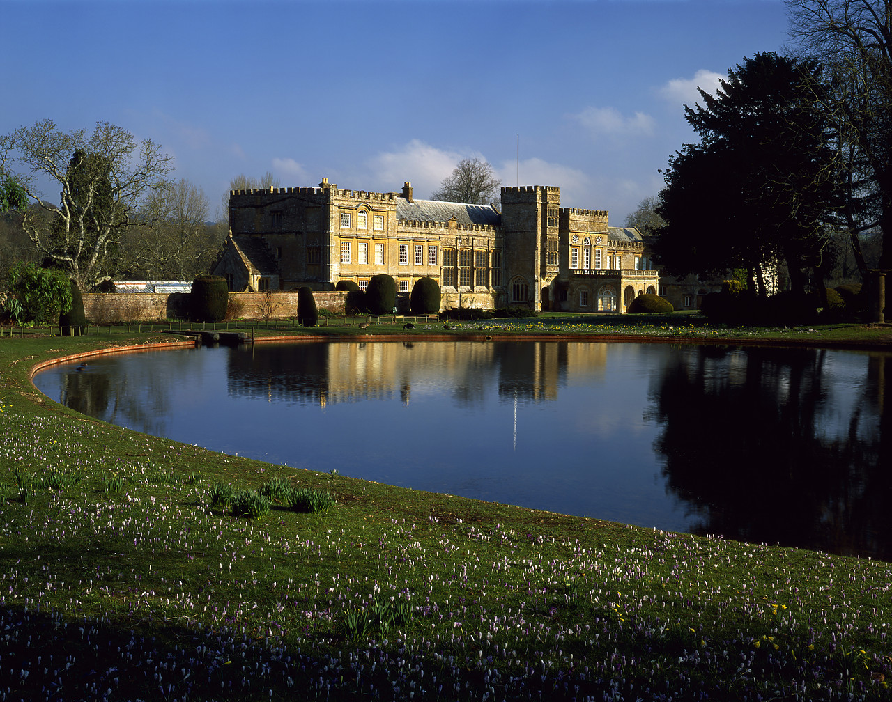 #040057-3 - Forde Abbey in Spring, Chard, Dorset, England