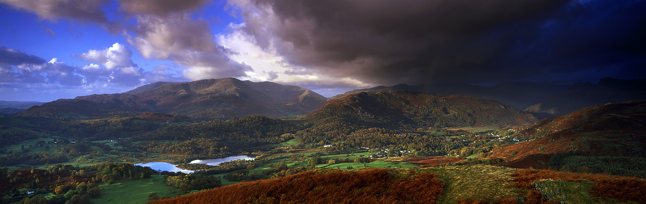 #050313-1 - Eltermere Valley in Autumn, Lake District National Park, Cumbria, England
