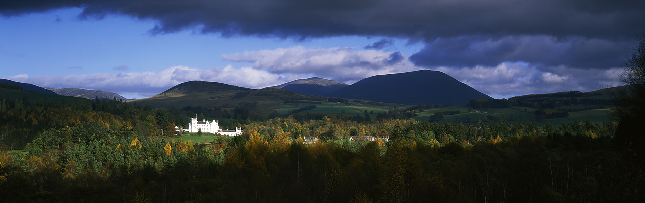 #060721-5 - Storm Clouds over Blair Castle, near Pitlochry, Tayside Region, Scotland