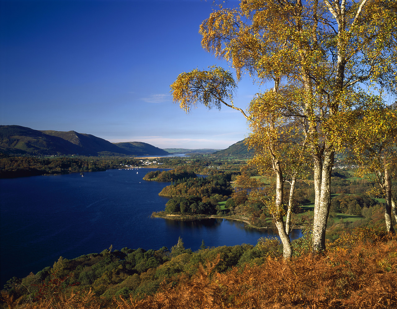 #060768-1 - View over Derwent Water, Lake District National Park, Cumbria, England