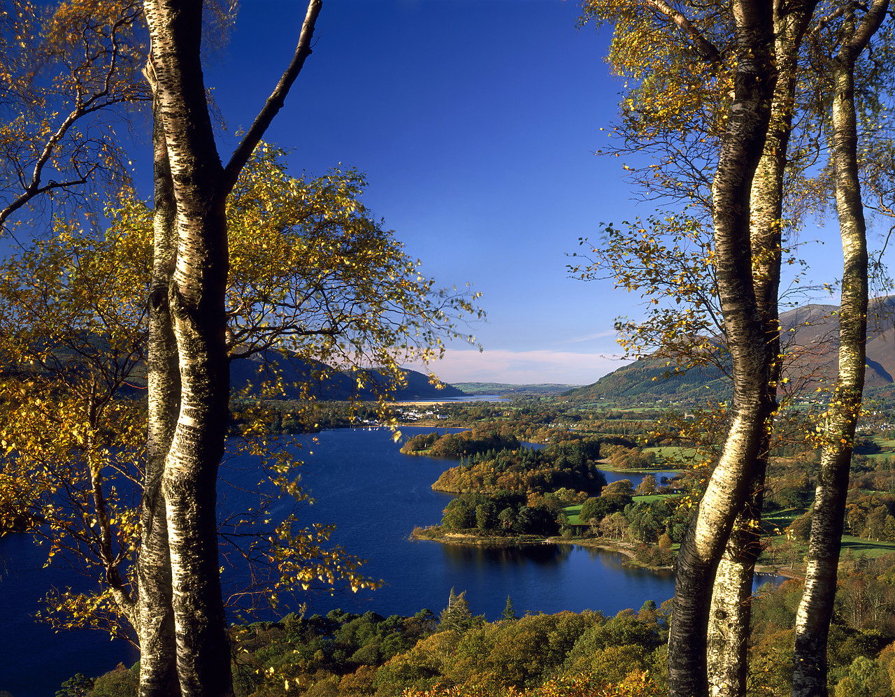 #060769-1 - View over Derwent Water, Lake District National Park, Cumbria, England