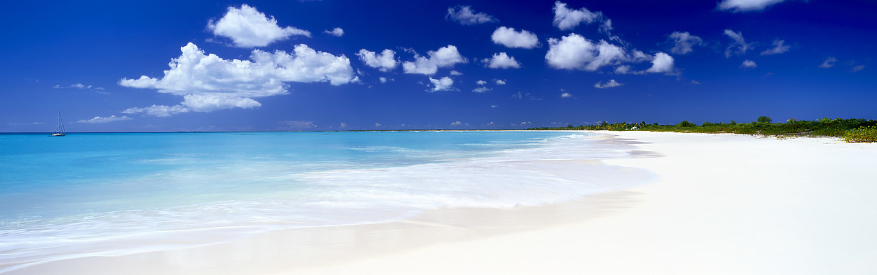 #070000-2 - Deserted Beach, Barbuda, Caribbean, West Indies