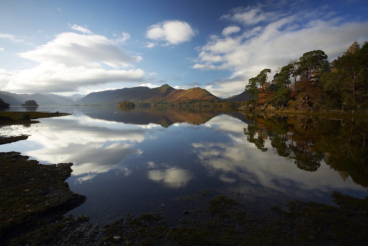 #080436-1 - Friar's Crag Reflecting in Derwent Water, Lake District National Park, Cumbria, England