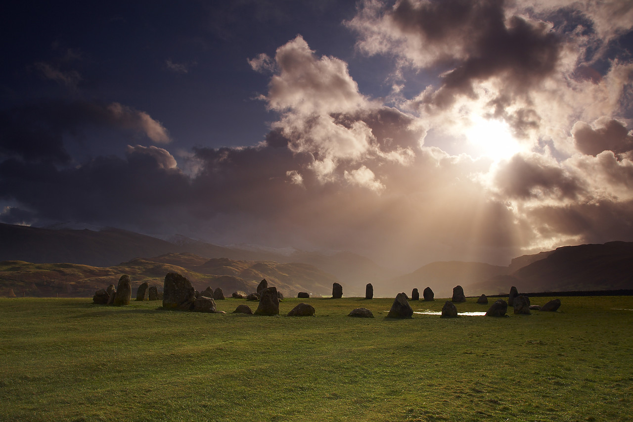 #080438-1 - Castlerigg Stone Circle, Keswick, Lake District National Park, Cumbria, England