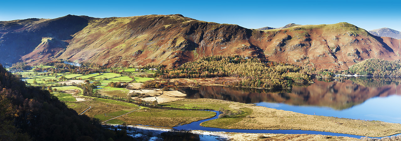 #110349-1 - Borrowdale Valley In Autumn, Lake District National Park, Cumbria, England