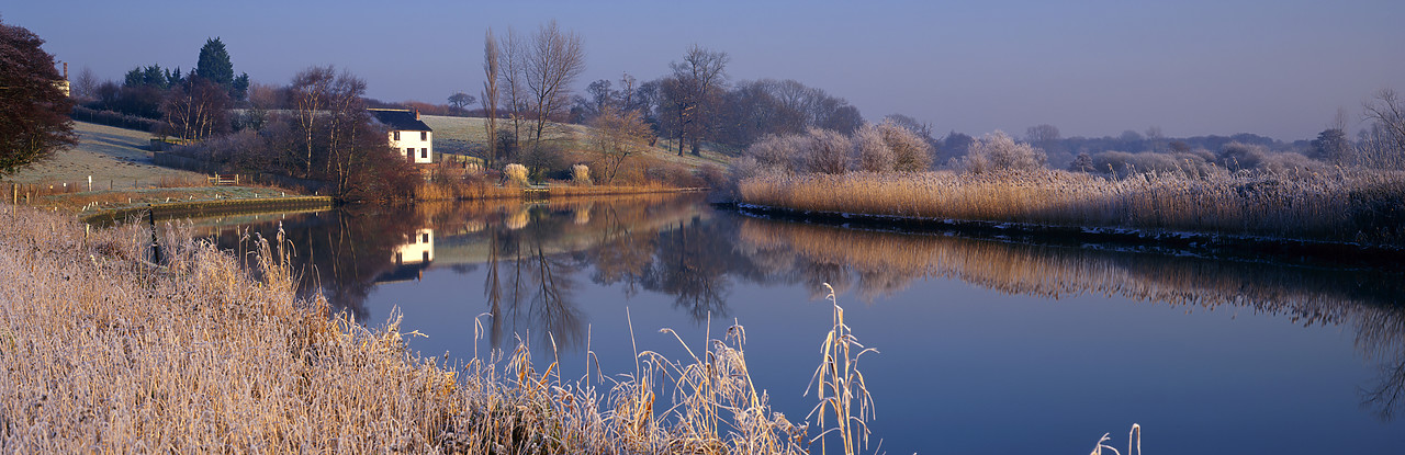 #200247-5 - River Waveney Reflections, Gillingham Marshes, Norfolk, England