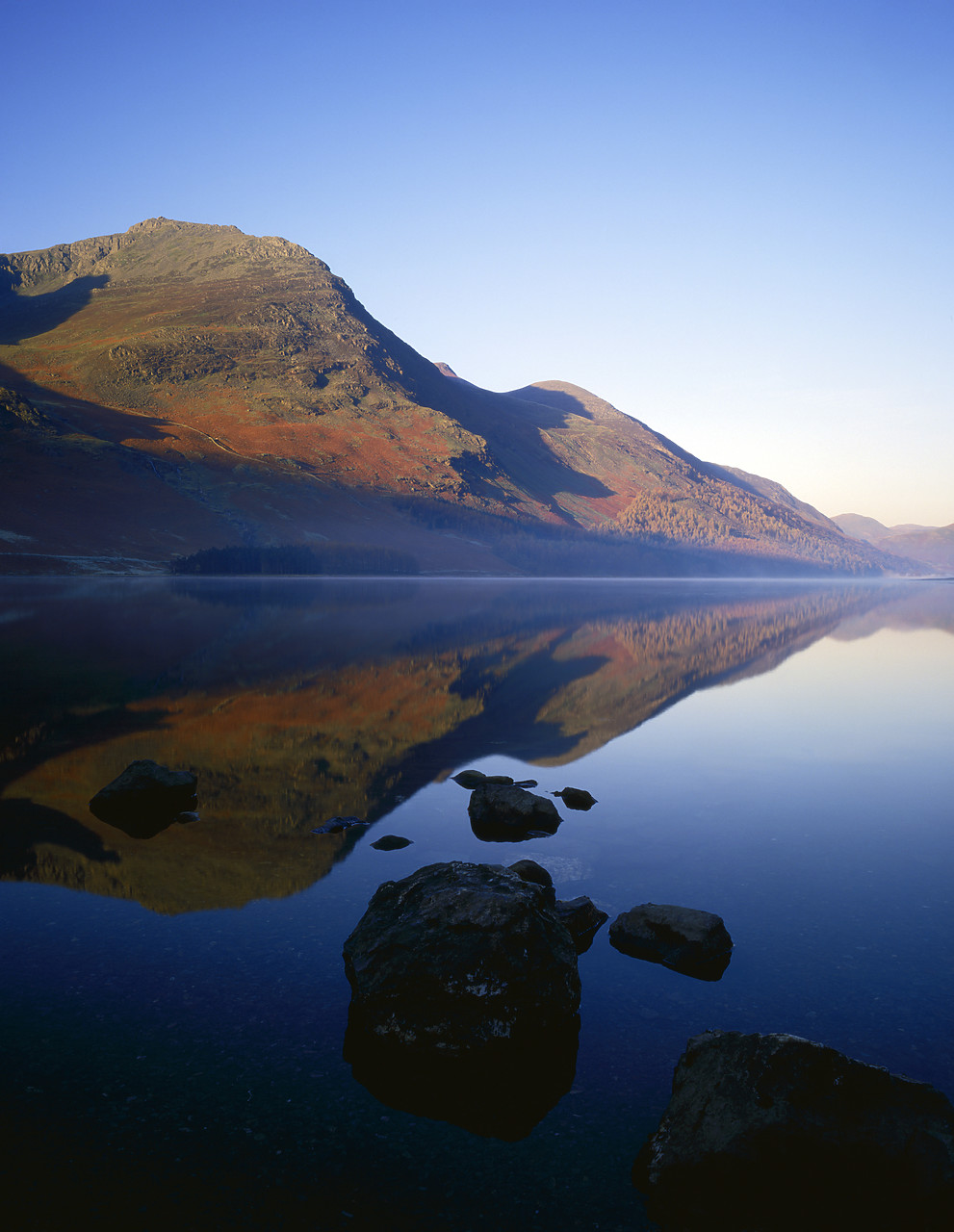 #871142 - Lake Buttermere Reflections, Lake District National Park, Cumbria, England