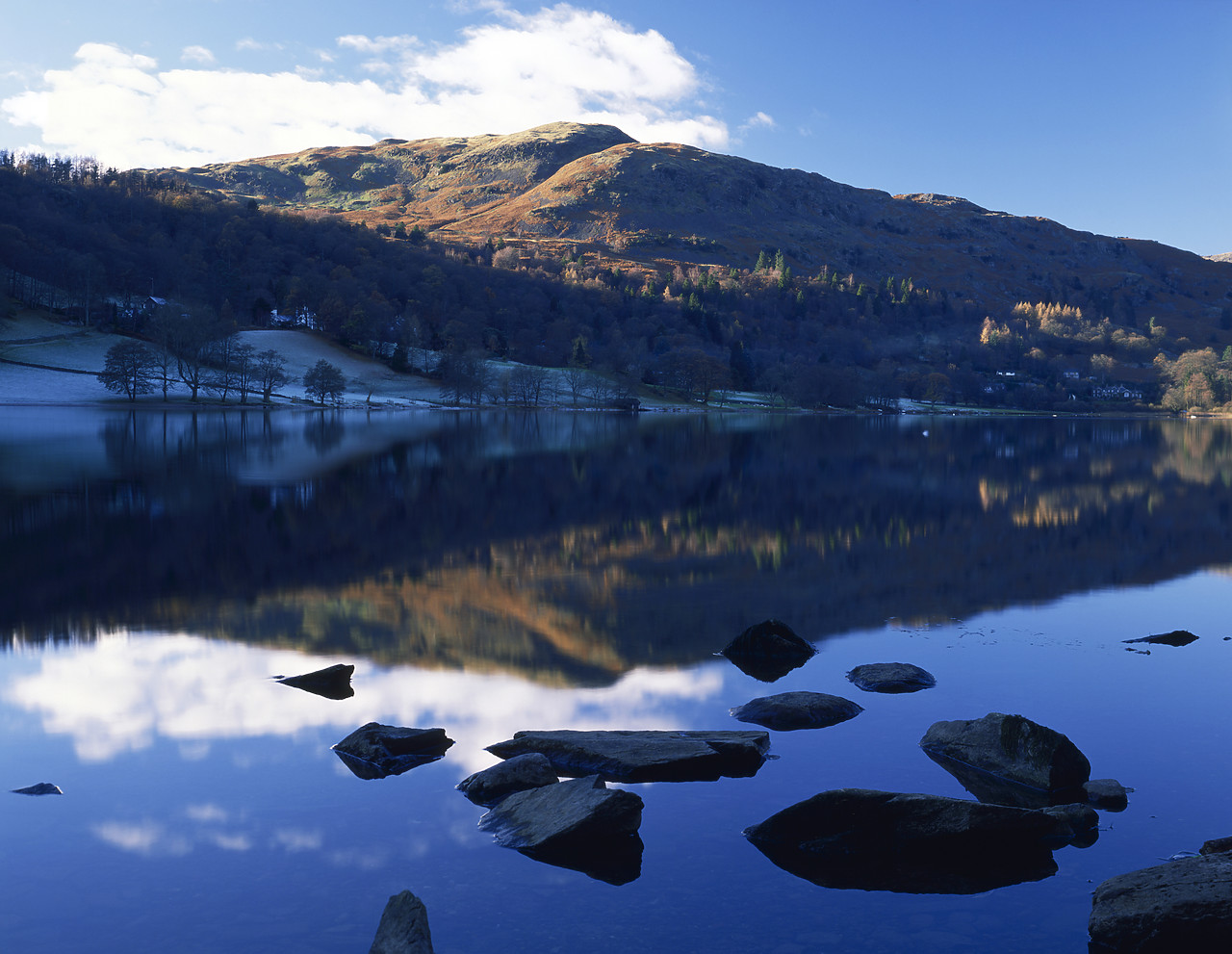 #892555-1 - Grasmere Reflections, Lake District National Park, Cumbria, England
