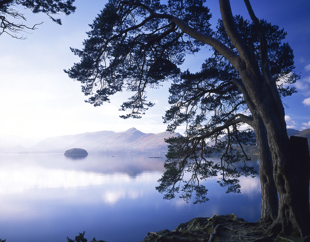 #892559-1 - Derwent Water from Friar's Crag, Lake District National Park, Cumbria, England