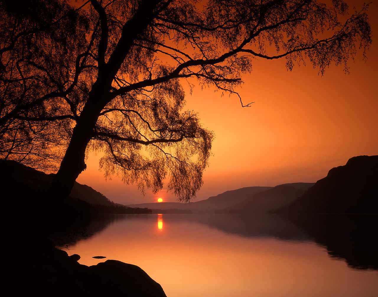 #934225-1 - Sunrise over Ullswater, Lake District National Park, Cumbria, England