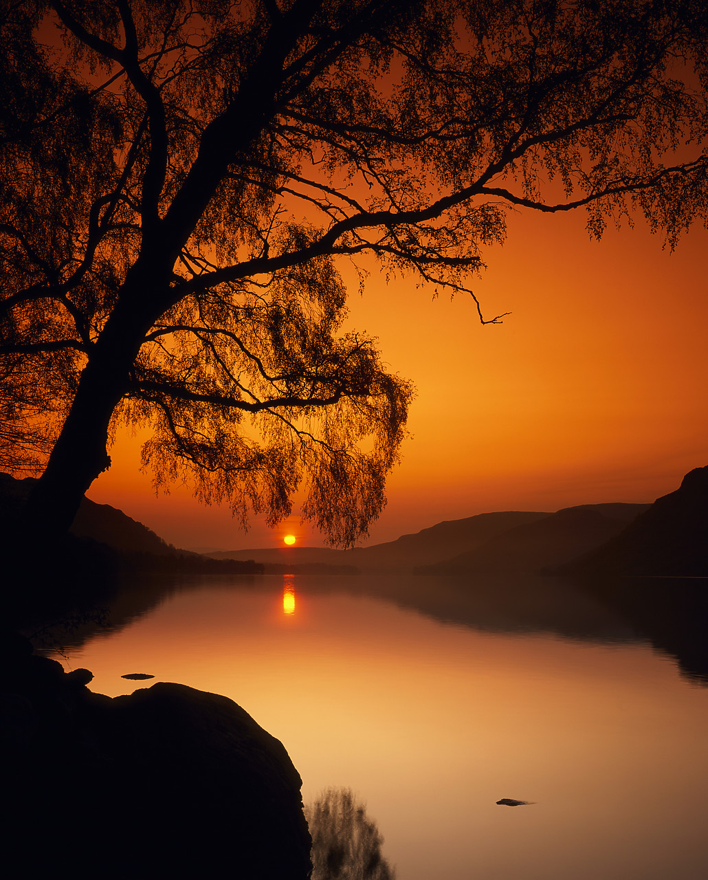 #934225-3 - Sunrise over Ullswater, Lake District, Cumbria, England