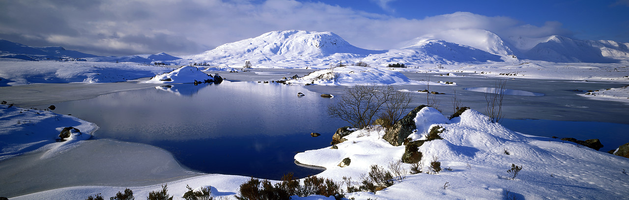 #955232-13 - Black Mount in Winter, Rannoch Moor, Highland Region, Scotland