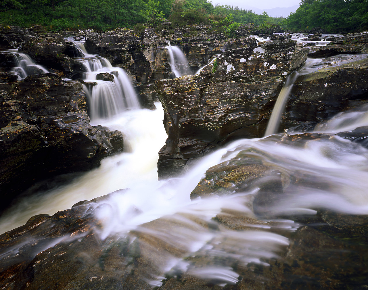 #966106-1 - Falls at River Orchy, Strathclyde, Scotland