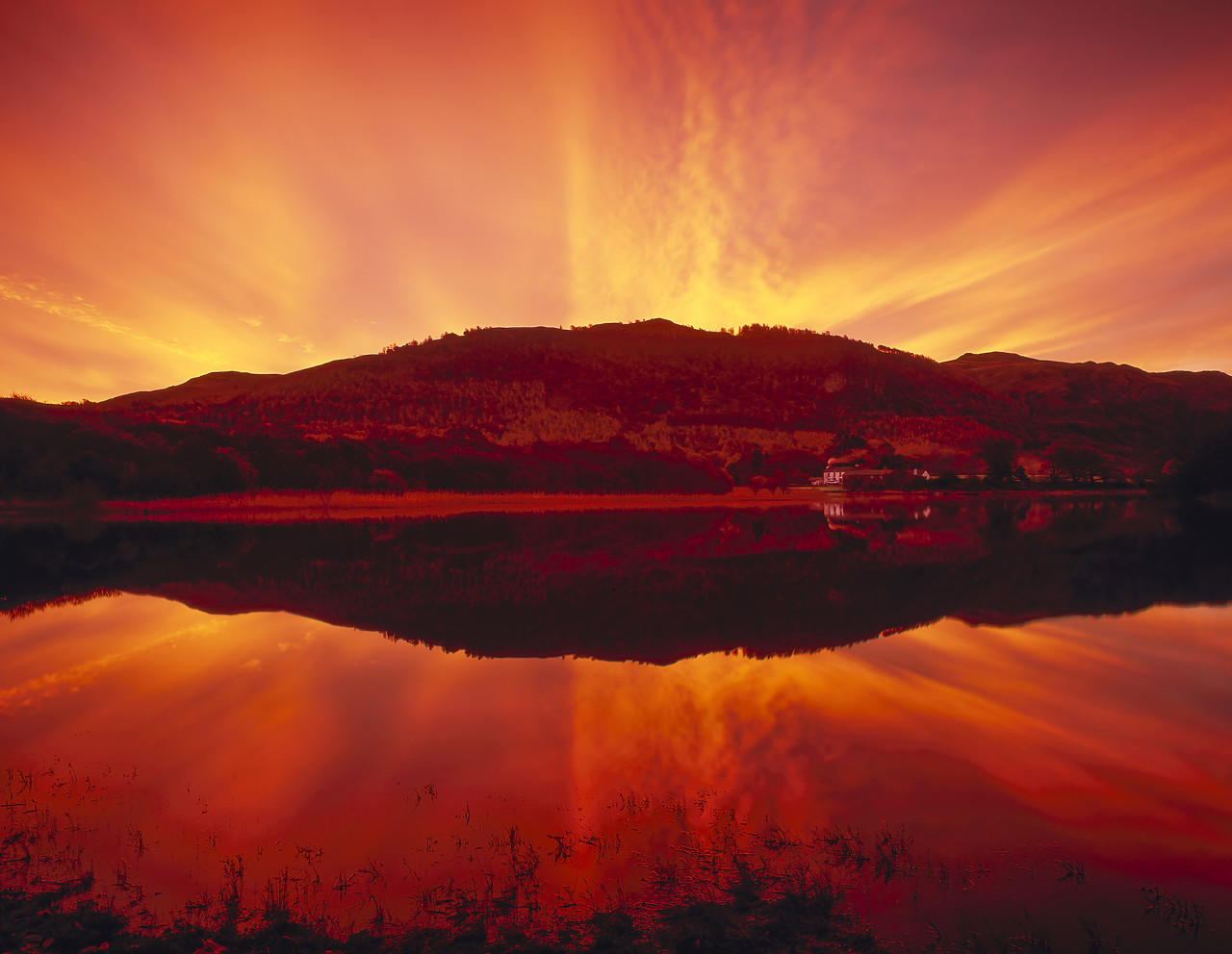 #980992-3 - Derwent Water at Sunrise, Lake District National Park, Cumbria, England