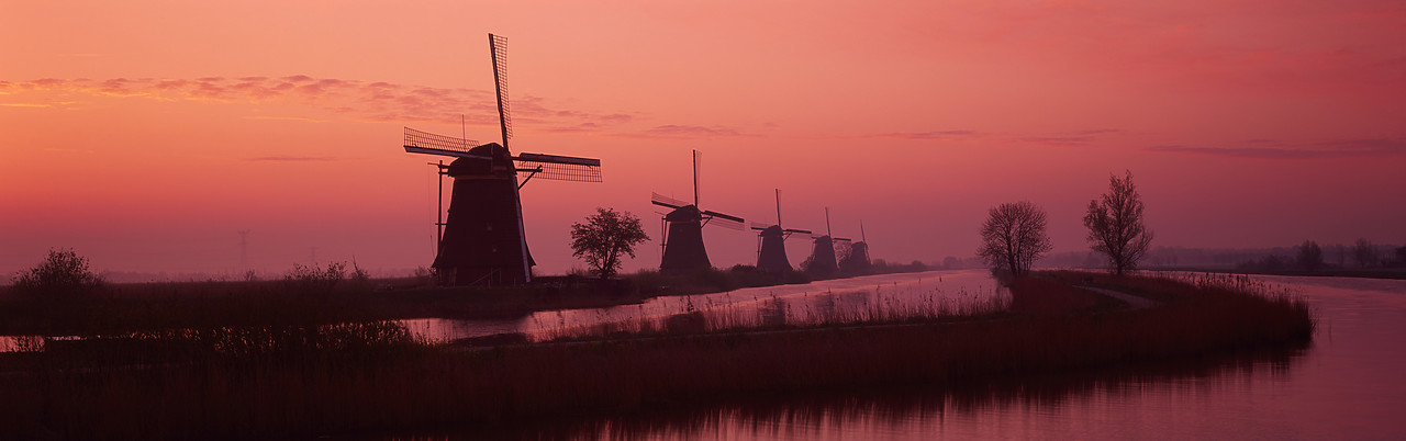 #990145-4 - Windmills, Kinderdijk, Holland