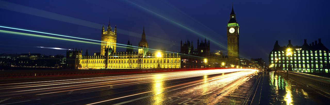#010639-2 - Big Ben & Houses of Parliament, London, England