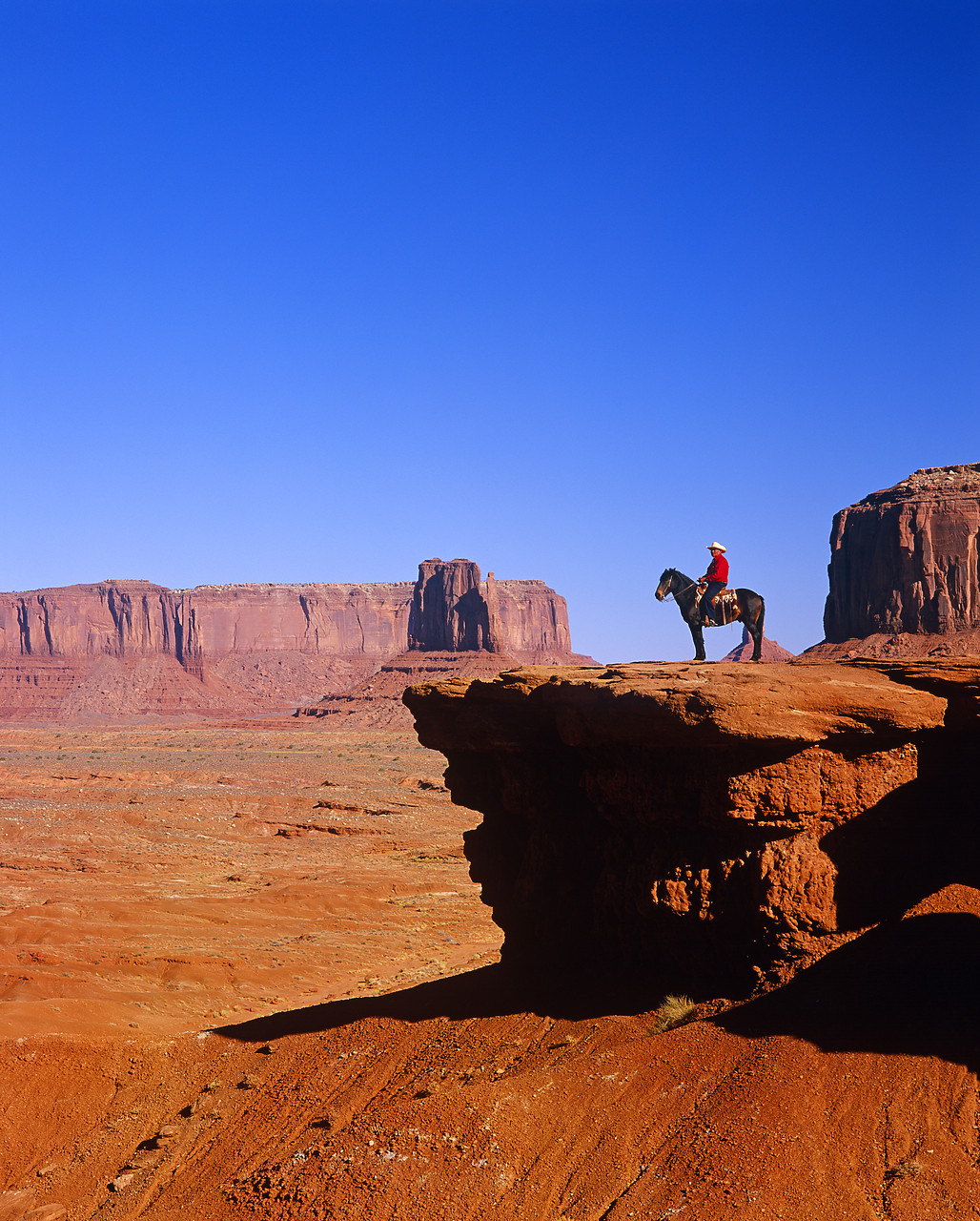 #010714-2 - View From John Ford Point, Monument Valley, Arizona, USA