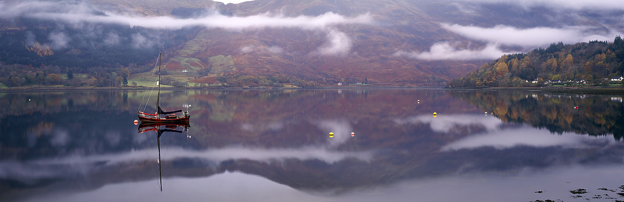#010783-2 - Loch Leven Reflections, Ballachulish, Highland Region, Scotland