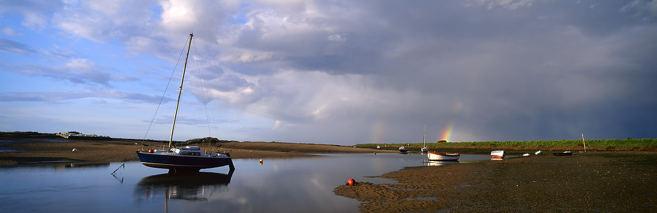 #050145-1 - Storm Clouds over Burnham Overy Staithe, Norfolk, England