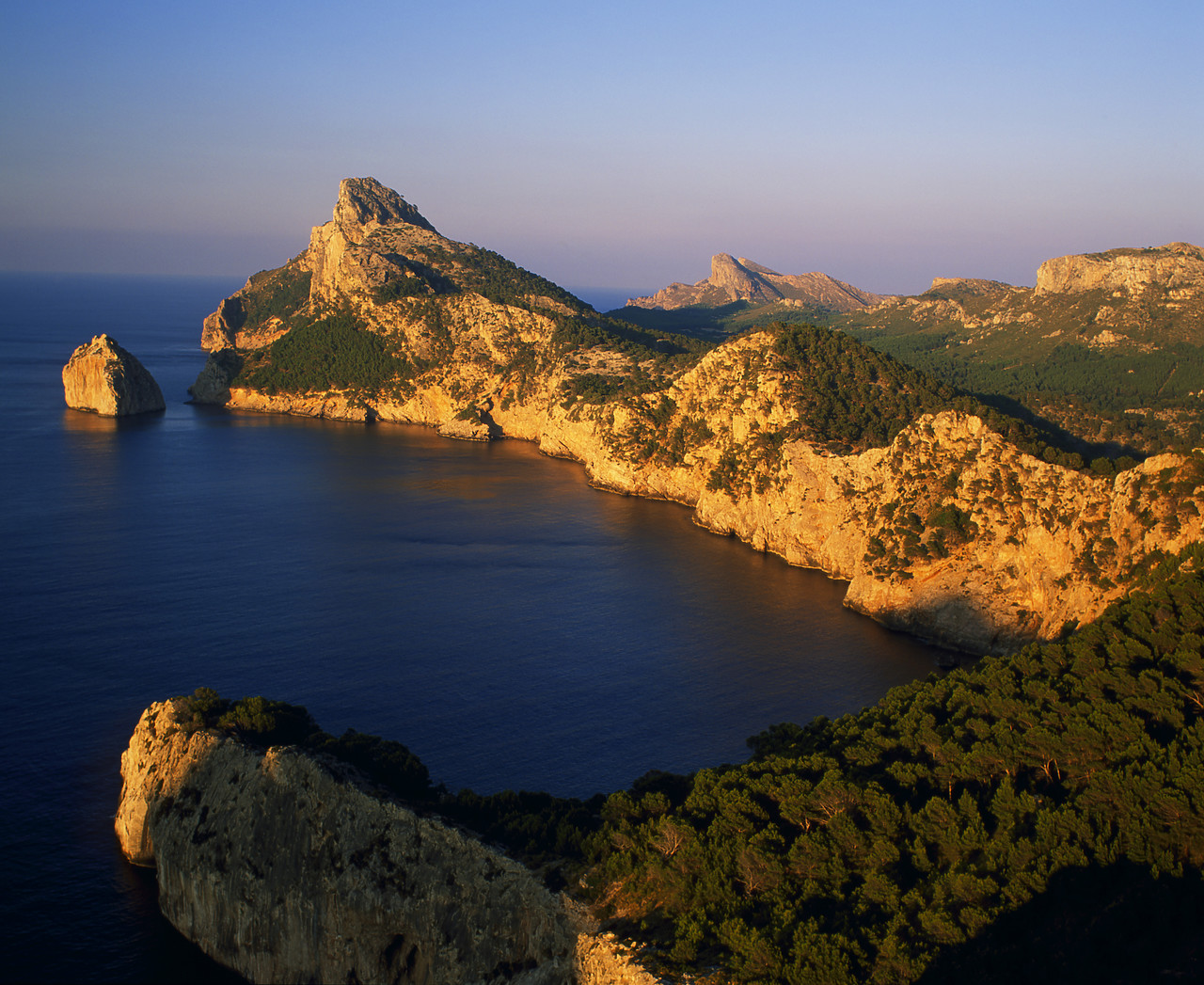 #050243-1 - Afternoon Light on Formentor Coastline, Mallorca, Spain