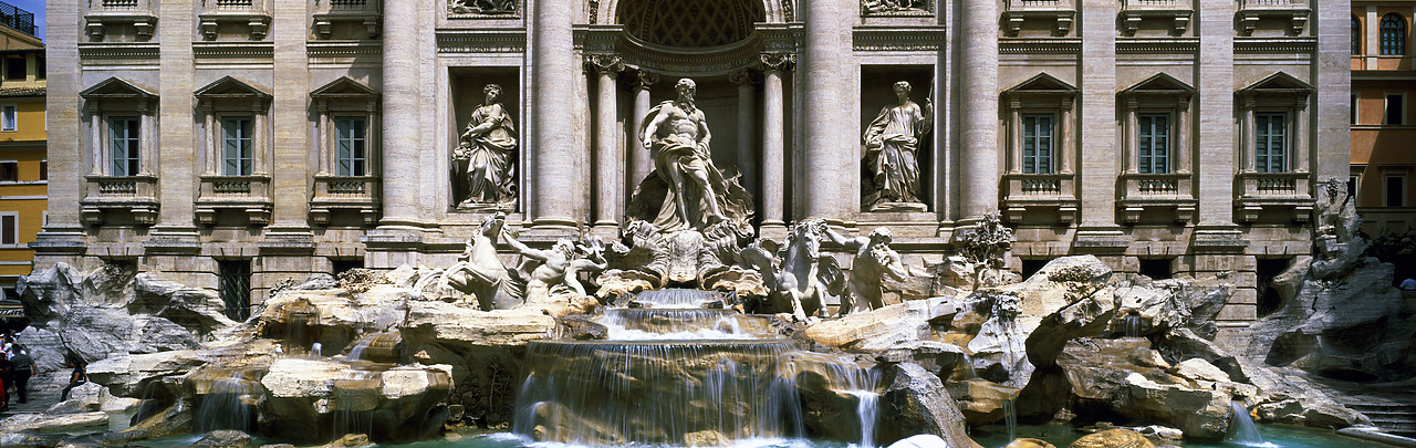 #060039-3 - Trevi Fountain, Rome, Italy