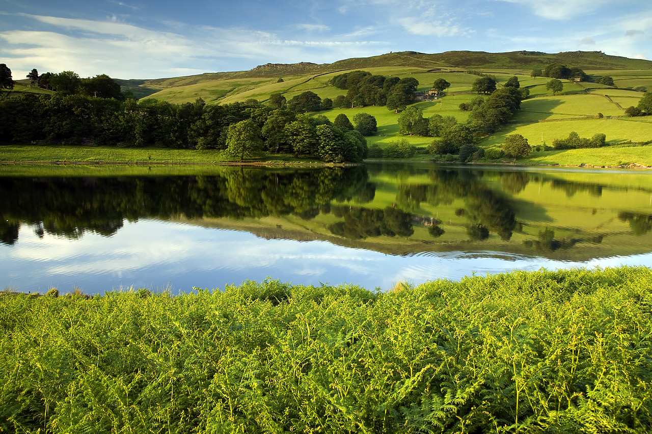 #060150-1 - Ladybower Reservoir Reflections, Peak District National Park, Derbyshire, England