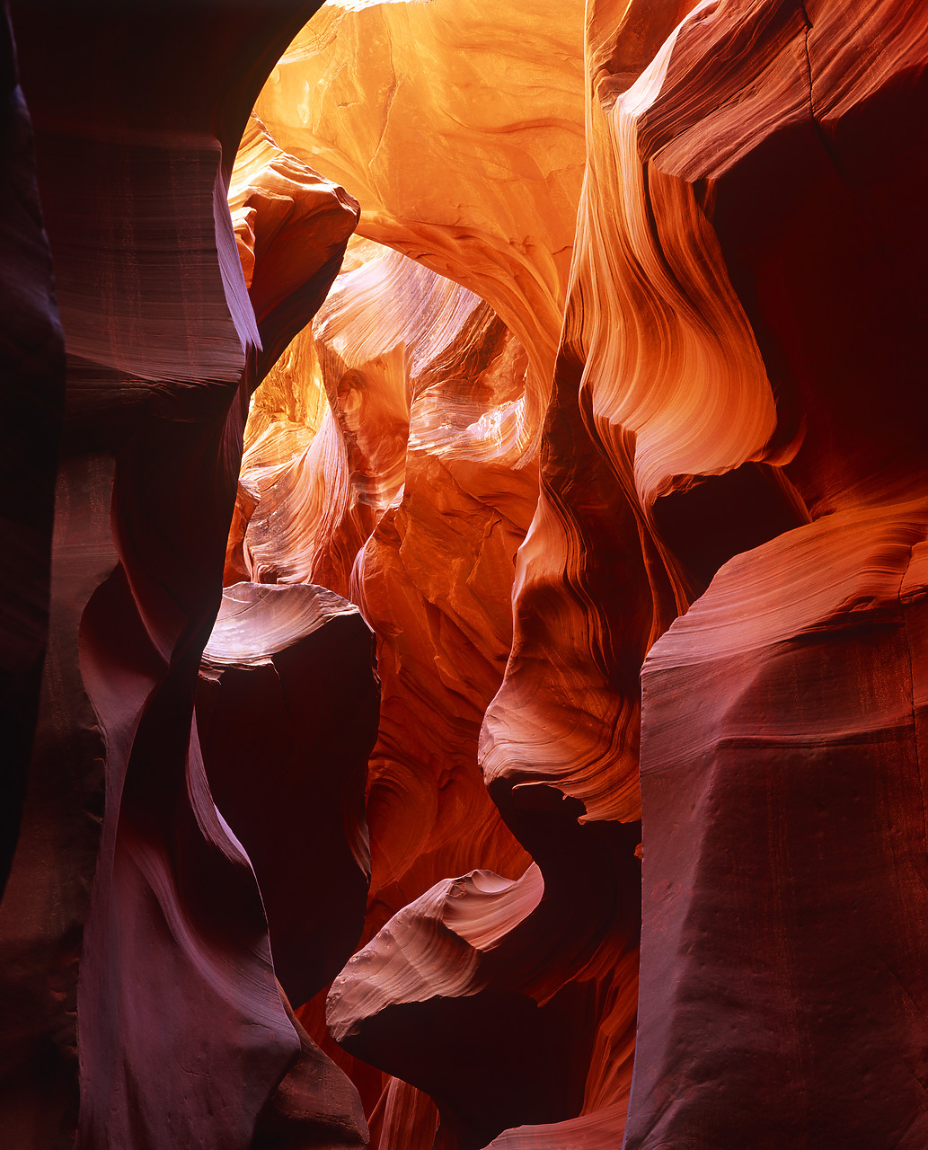 #060817-1 - Sandstone Slot Canyon, near Page, Arizona, USA