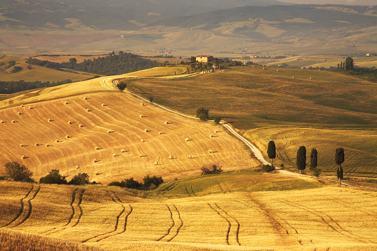 #070158-1 - Tuscan Countryside, Pienza, Italy