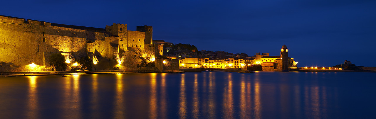 #080123-1 - Fort Collioure, Languedoc, France