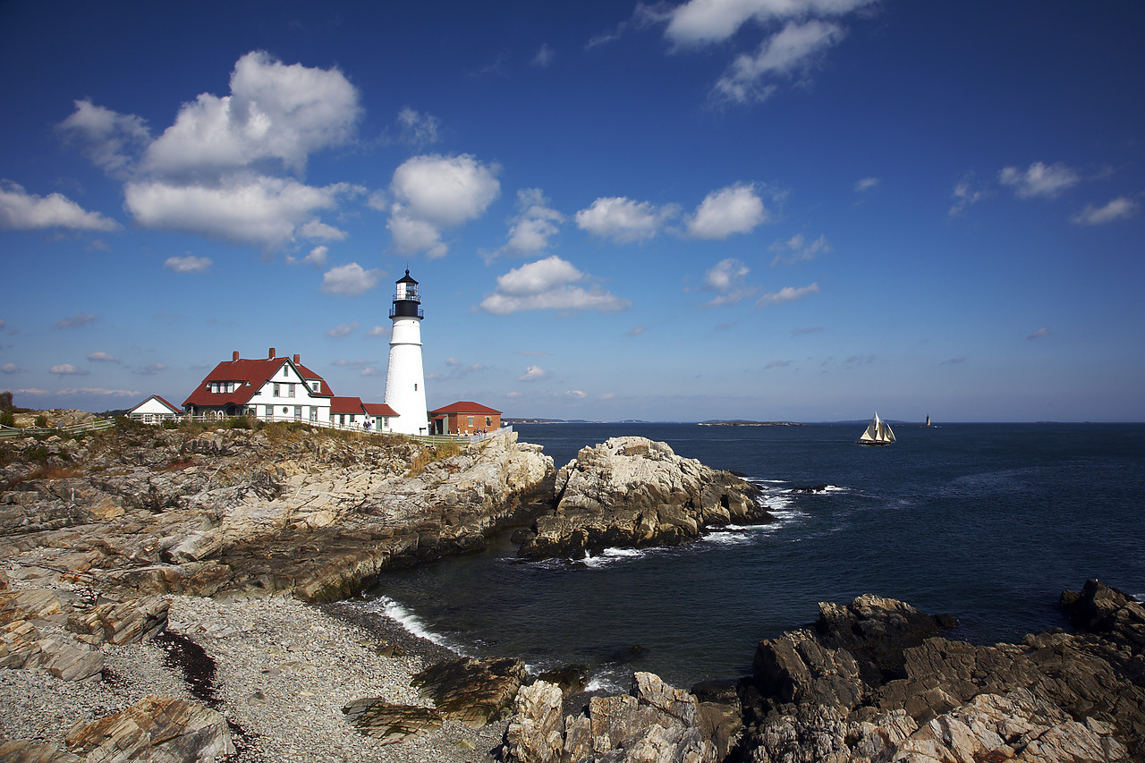 #080278-1 - Portland Head Lighthouse, Cape Elizabeth, Maine, USA