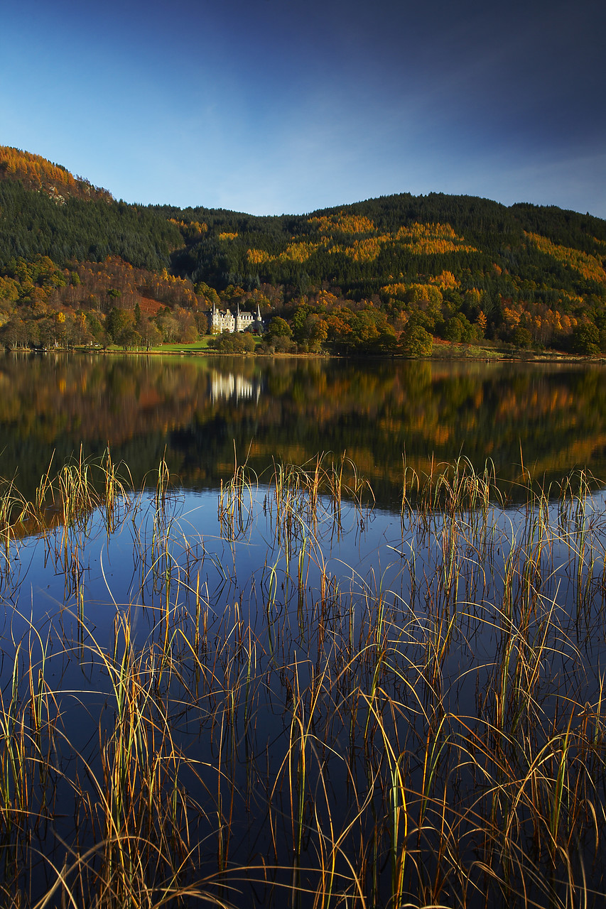#080459-2 - Loch Achray in Autumn, The Trossachs National Park, Central Region, Scotland