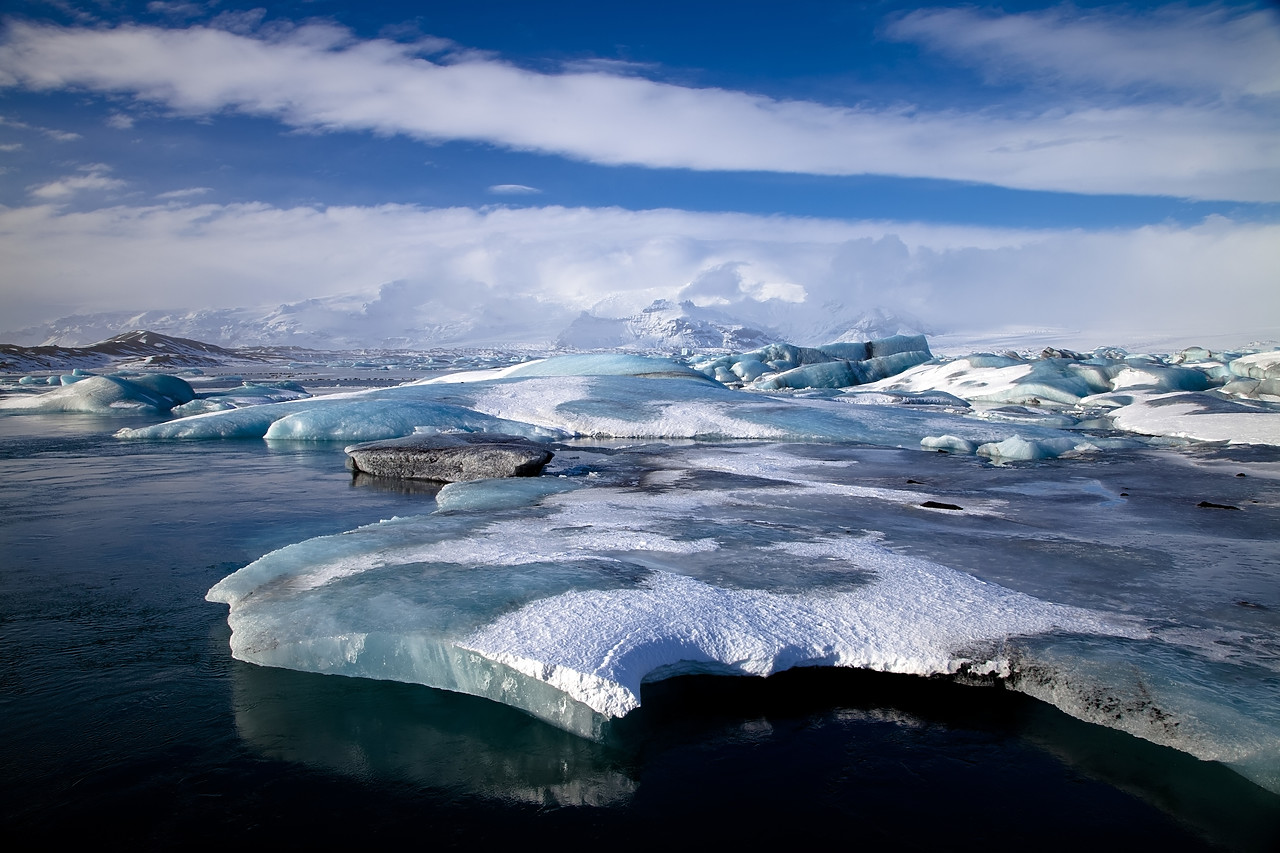 #100093-1 - Jškuls‡rl—n Iceberg Lagoon, Iceland