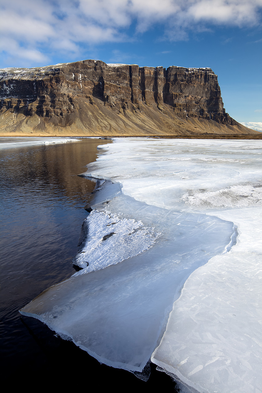 #100116-1 - Ice Along River, Vatnajškull, Iceland