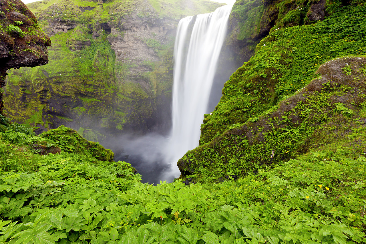 #100323-1 - Skogafoss Waterfall, Iceland