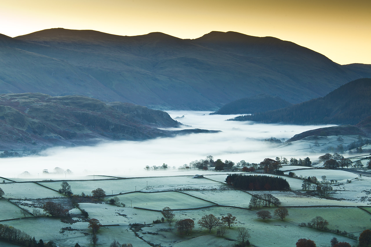 #110350-1 - Mist in Dale Bottom, Lake District National Park, Cumbria, England