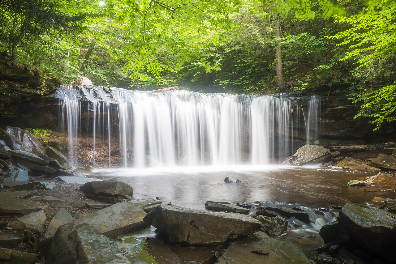 #130235-1 - Oneida Falls, Ricketts Glen State Park, Sullivan County, Pennsylvania, USA