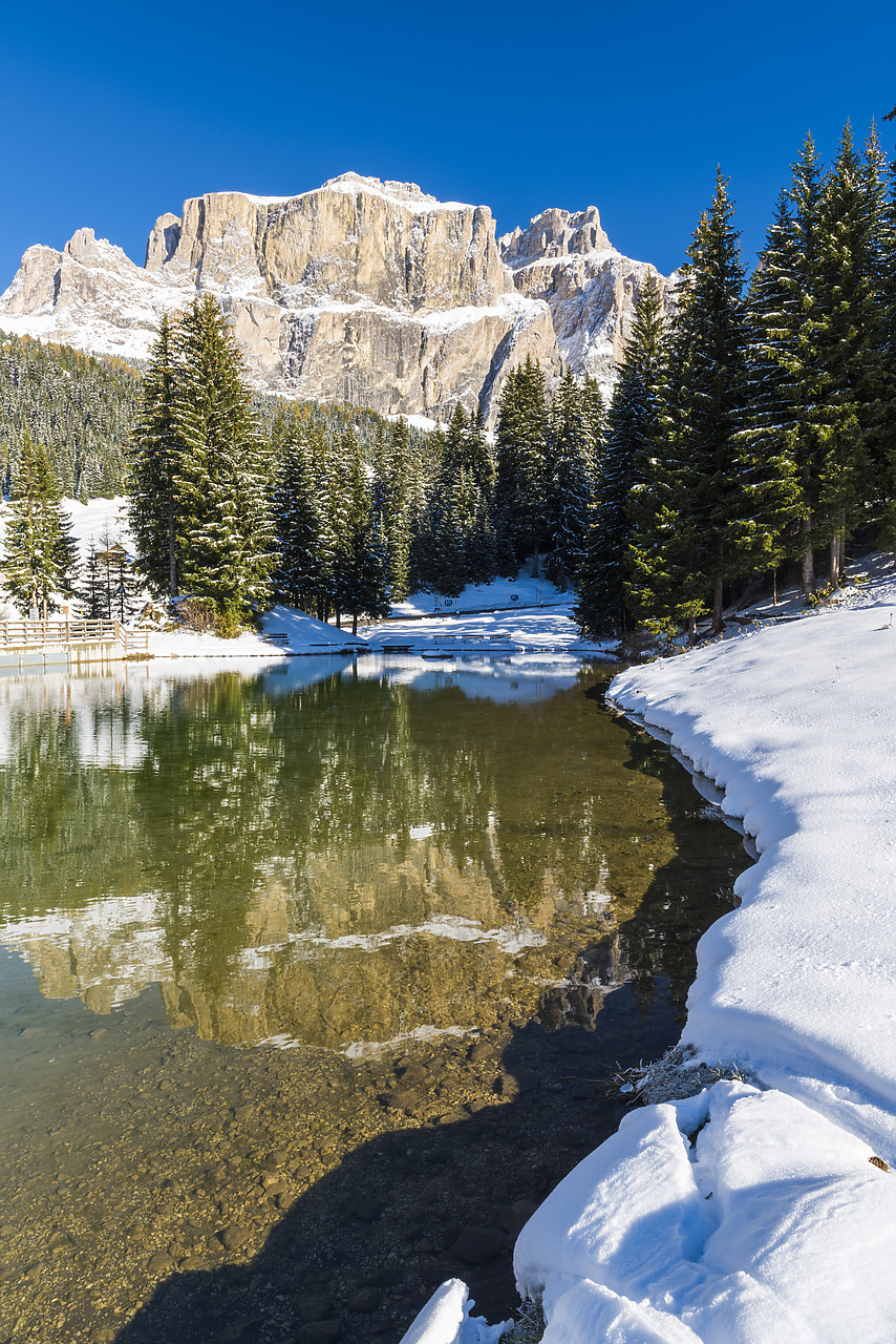 #140393-1 - Gruppo di Sella Reflections, Dolomites, South Tyrol, Italy