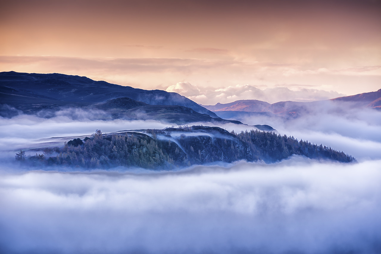 #140449-1 - Mist Around Grand Fell, Lake District National Park, Cumbria, England