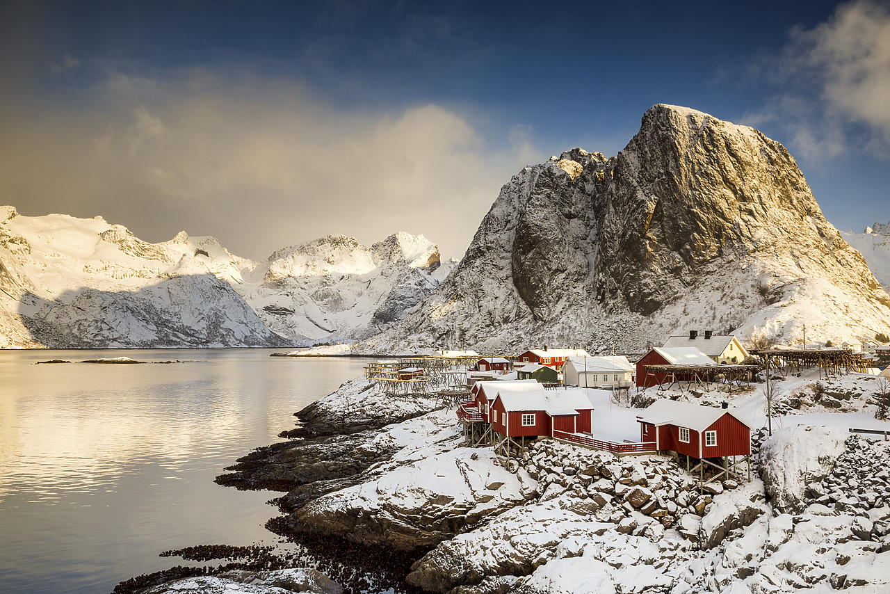 #150096-1 - Hamnoy in Winter, Lofoten Islands, Norway