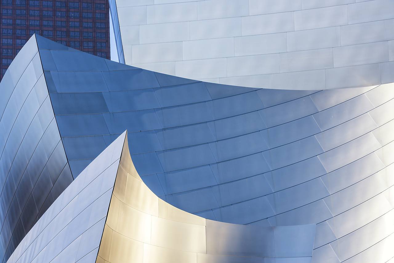 #170209-1 - Disney Concert Hall Detail, Los Angeles, California, USA