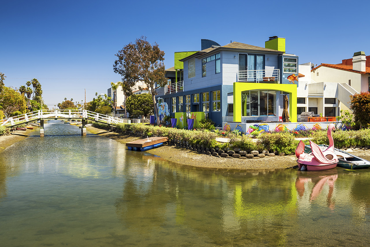 #170231-1 - Venice Beach Canals, Los Angeles, California, USA