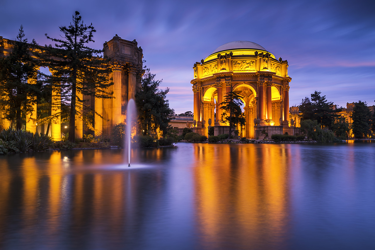 #170680-1 - Palace of Fine Arts at Night in Presidio Park, San Francisco, California, USA