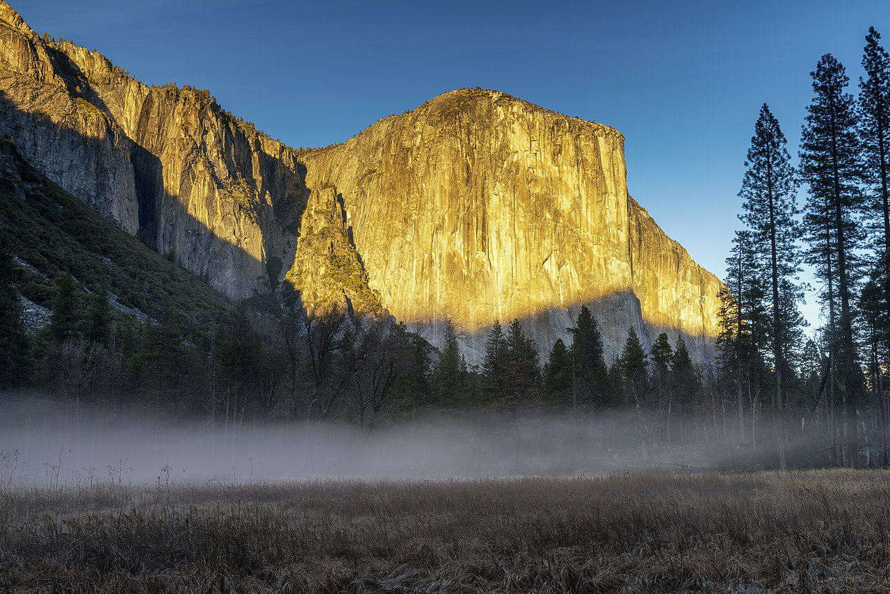 #180004-1 - Mist Below El Capitan, Yosemite National Park, California, USA