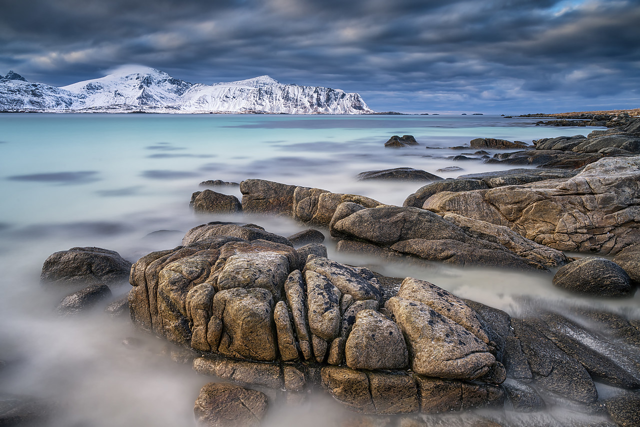 #180123-1 - Ramberg Beach, Lofoten Islands, Norway