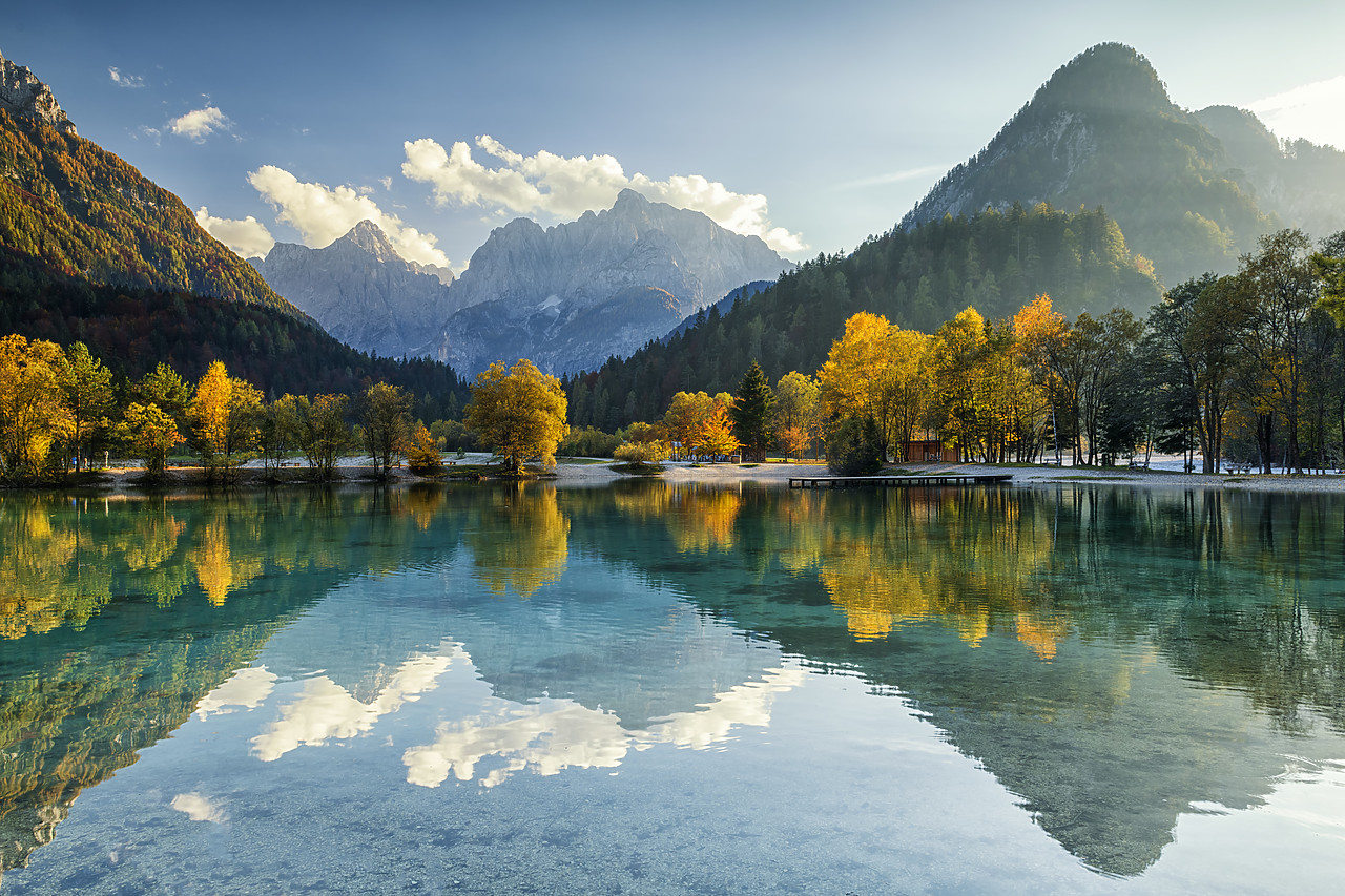 #180459-1 - Jasna Lake in Autumn, Julian Alps, Triglav National Park, Slovenia